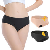 P22V 23V Period Underwear for Women Incontinence Washable Leakproof 50ml to 100ml Absorbent Leak Proof Panties for Women's Bladder Leakage Protective Briefs 2pcs