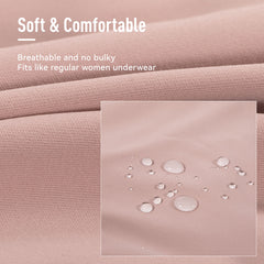 P21 Leak Proof Period Underwear for Women Washable Period Underwear for Women 50ml Absorbency Incontinence Underwear for Women Bladder Leakage Menstrual Period Panties 3pcs