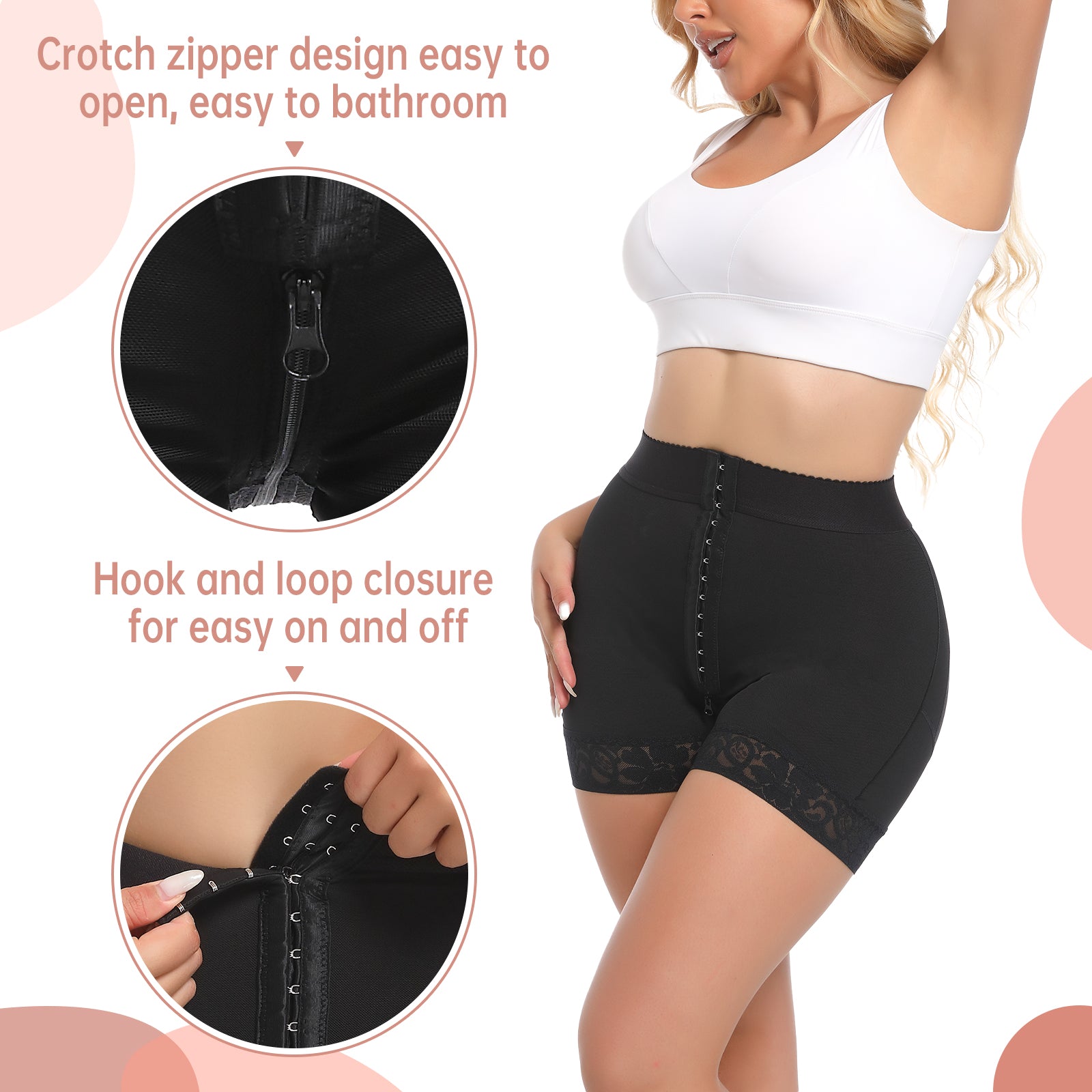 High Waist Body Shaper Shorts Women’s Tummy Control Shapewear for Women Butt Lifting Shapewear Thigh Slimmer BL-SW08