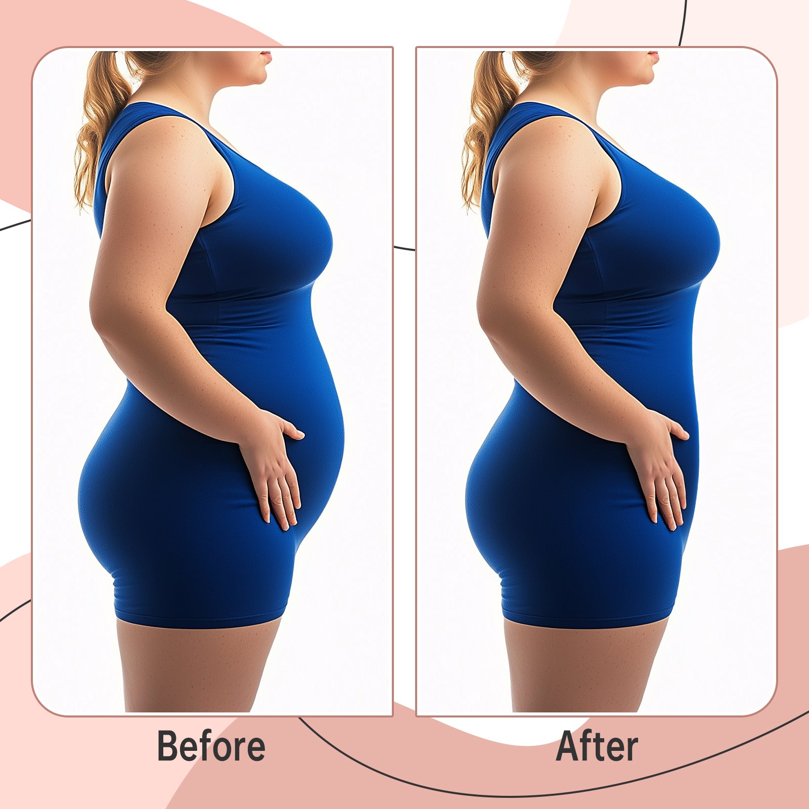 Joyshaper Shapewear, voor dames, bodyshaper, buikweg, figuurvormende bodies, shape, V-hals, miederbody, figurformende tops met BH, L Joyshaper Shapewear, voor dames, bodyshaper, buikweg, figuurvormende bodies, shape, V-hals, miederbody, figurformende tops met BH, L
