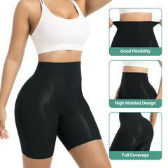 P16 Period Shorts for Women High Waist Leakproof Menstrual Shorts for Women Boyshorts for Yoga, Gym