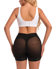 Lace Body Shaper Shorts Womens Tummy Control Shaperwear for Women Butt Lifting Shapewear Lace Shaping Boyshorts BL-SW07